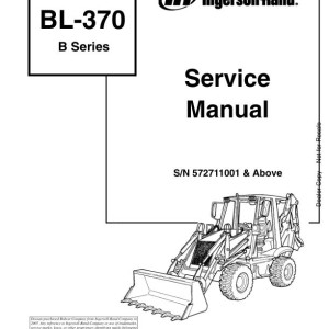 Bobcat BL370 Service Manual 6902813 enUS