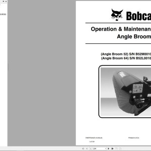 Bobcat 52 64 Operation and Maintenance Manual 7395757