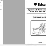 Bobcat B730 B750 Operation and Maintenance Manual 7306285