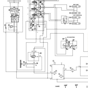 Bobcat B730 Hydraulic Schematic 7402302