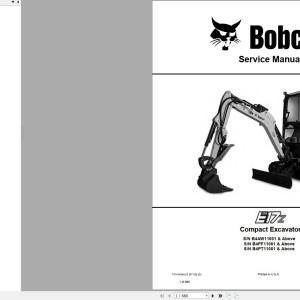 Bobcat E17z Service Manual
