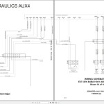 Bobcat E27 Electric and Hydraulic Schematic