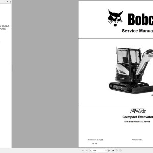 Bobcat E27z Service Manual