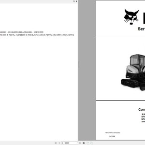 Bobcat E32 Service Manual
