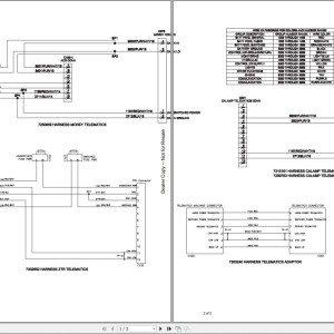 Bobcat E35i Electric and Hydraulic Schematic