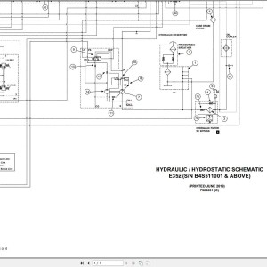 Bobcat E35z Hydraulic Schematic