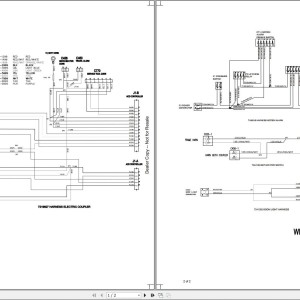 Bobcat E45 Electric and Hydraulic Schematic