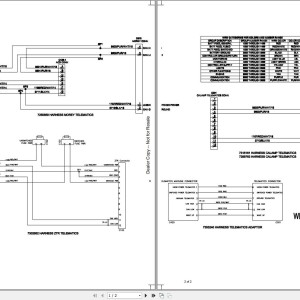 Bobcat E50 Electric and Hydraulic Schematic