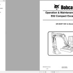 Bobcat E62 Operation and Maintenance Manual 6990793