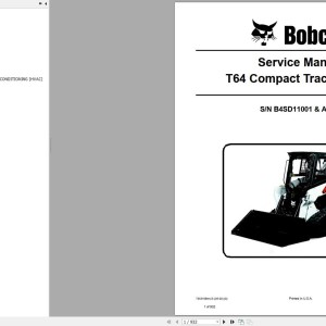 Bobcat T64 Service Manual 7353165
