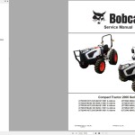 Bobcat CT2025 CT2035 CT2040 CT2535 CT2540 Service Manual 7371865