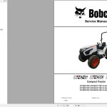 Bobcat CT4045 CT4050 CT4055 Service Manual 7372753