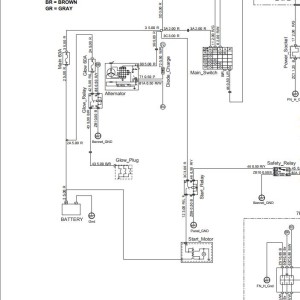 Bobcat CT4045 CT4055 Electric and Hydraulic Schematic