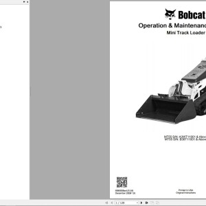 Bobcat MT55 Operation and Maintenance Manual 6986858