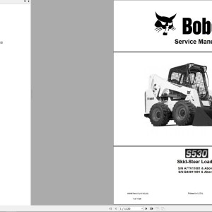 Bobcat S530 Service Manual