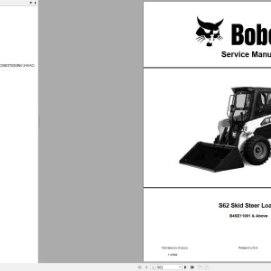 Bobcat S62 Service Manual 7353168