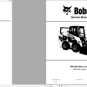 Bobcat S64 Service Manual 7353047