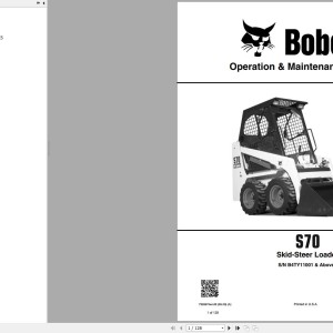 Bobcat S70 Operation and Maintenance Manual