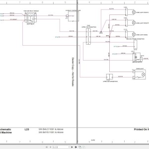 Bobcat L23 Electric & Hydraulic Schematic