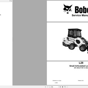 Bobcat L28 Service Manual 7389400