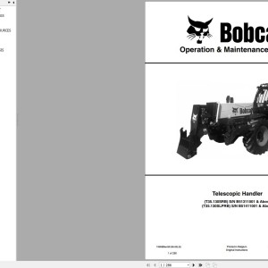 Bobcat T35130 Operation and Maintenance Manual 7400383