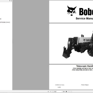 Bobcat T35130S Service Manual 7400386