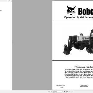 Bobcat T35130S T35140S Operation and Maintenance Manual