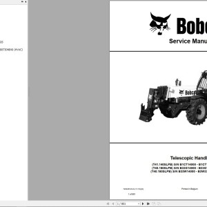 Bobcat T41140SLP T40180SLP Service Manual