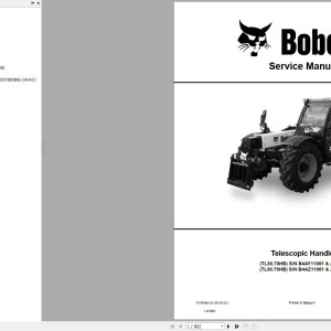 Bobcat TL3070 Service Manual