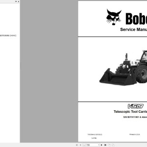 Bobcat V519 Service Manual 7303209