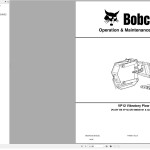 Bobcat VP12 Operation and Maintenance Manual 6902574