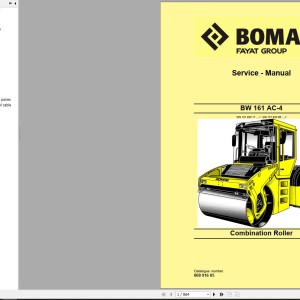 Bomag BW161AC-4 Service Manual