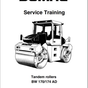 Bomag BW170AD BW174AD Service Training