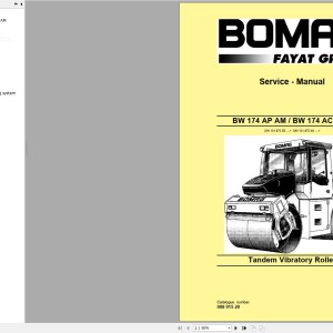 Bomag BW174ACP Service Manual, Service Training