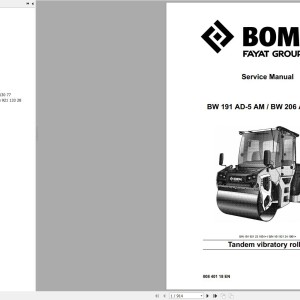 Bomag BW206AD-5AM Service Manual