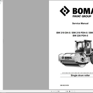 Bomag BW219 PDH-5 Service Manual