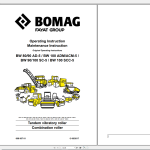 Bomag Package 24.7 GB PDF Diagram, Operation & Maintenance Manual, Service Manual