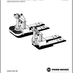 BT PMX QMX Shop Manual