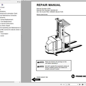 BT OE 15C Shop Manual