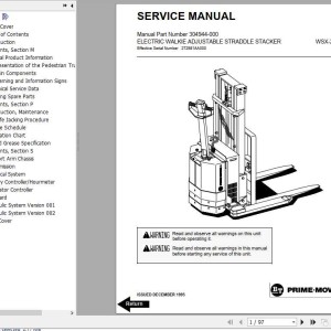 BT WRX 20 25 Shop Manual