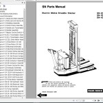 BT SN 20 30 40 Operator,Maintenance & Parts Manual