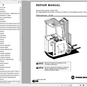 BT RC-30B RC-40B RC-50B Shop Manual