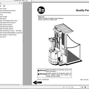 BT WSXOS Shop Manual