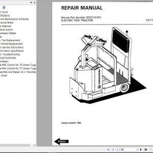 BT TE50 TE70 TT50 TT70 Repair Manual