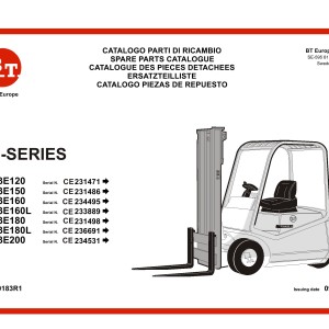 BT C3E120 to C3E200 Service Manual 0350202R3-0