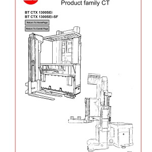 BT CTX 1300SEi SF Master Service Manual 150103-040