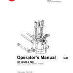 BT S 12S Operator's Manual 183431-040