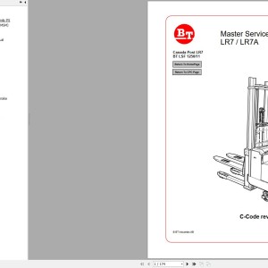 BT LR7 LR7A Master Service Manual
