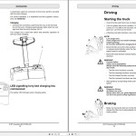 BT LW13 Operator's Manual 219784-040