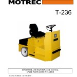 BT T-236 Parts Operator and Maintenance Manual